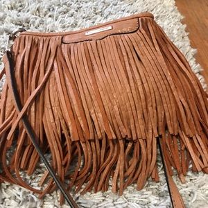 Rebecca minkoff fringe crossbody bag